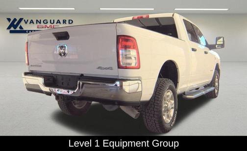 Bright White Clearcoat 2023 RAM 2500 Big Horn Crew Cab 4x4 6'4' Box