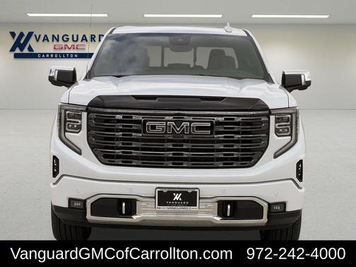 Glacier White Tricoat 2026 GMC Sierra 1500 Denali Ultimate