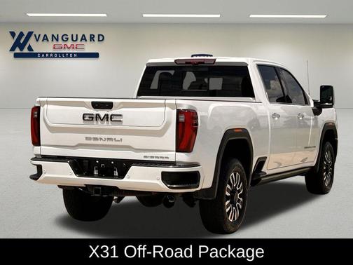 White Frost Tricoat 2025 GMC Sierra 2500 Denali Ultimate