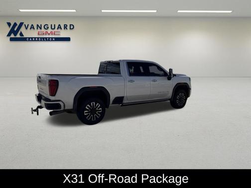 White Frost Tricoat 2025 GMC Sierra 2500 Denali Ultimate