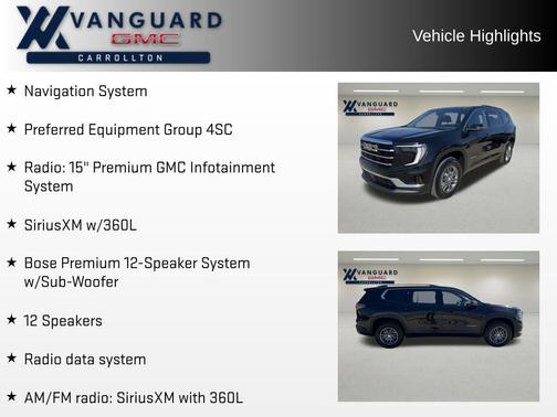 2025 GMC Acadia FWD Elevation