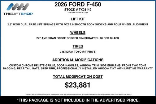 2026 Ford F-450 Platinum