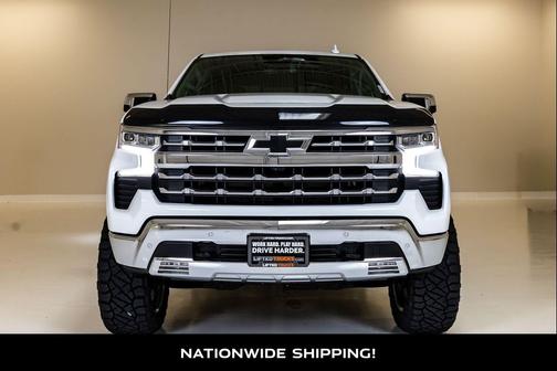 Summit White 2022 Chevrolet Silverado 1500 LTZ