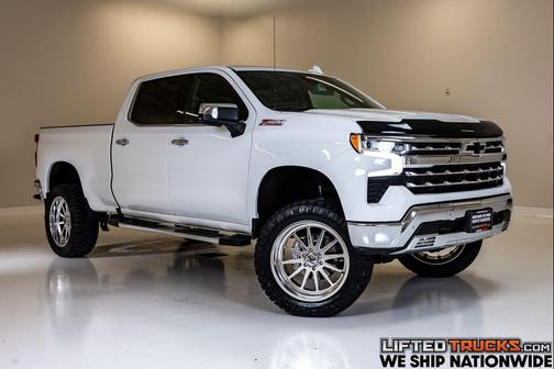 Summit White 2022 Chevrolet Silverado 1500 LTZ
