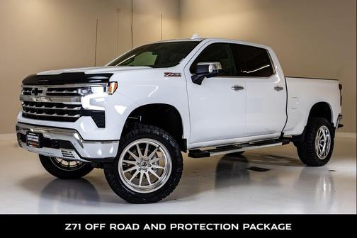 Summit White 2022 Chevrolet Silverado 1500 LTZ