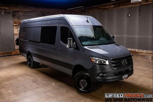 Black 2024 Mercedes-Benz Sprinter 3500XD High Roof