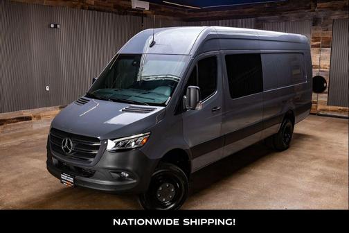 Black 2024 Mercedes-Benz Sprinter 3500XD High Roof