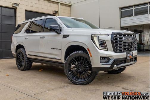 White Frost Tricoat 2025 GMC Yukon Denali Ultimate