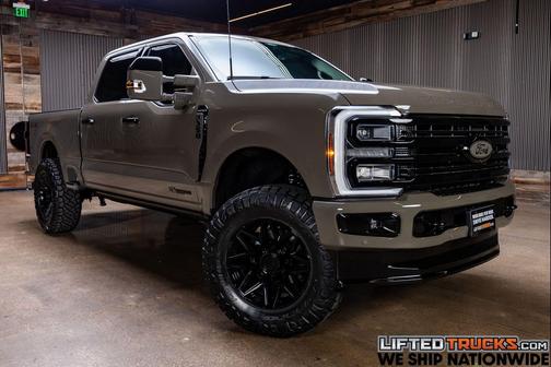 Gray 2026 Ford F-350 Platinum