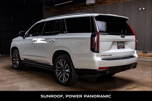 Crystal White Tricoat 2022 Cadillac Escalade Sport Platinum