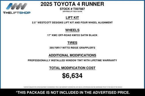 2025 Toyota 4Runner TRD Pro