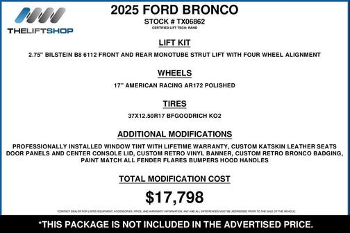 2025 Ford Bronco Outer Banks