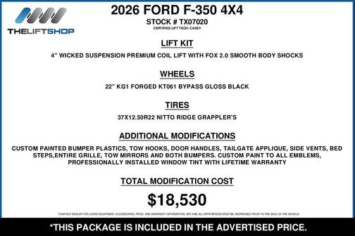 2026 Ford F-350 Platinum