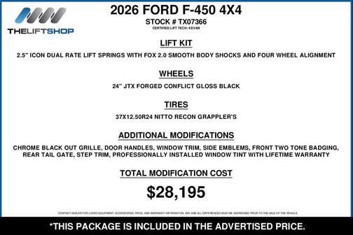 Marsh Gray 2026 Ford F-450 Lariat
