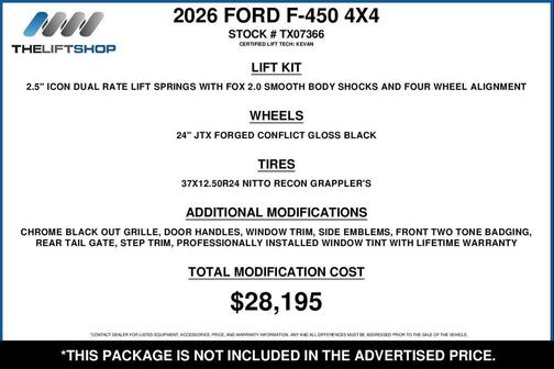2026 Ford F-450 Lariat