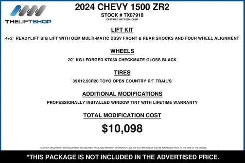 2024 Chevrolet Silverado 1500 ZR2