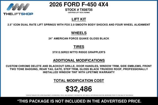 Carbonized Gray Metallic 2026 Ford F-450 Platinum