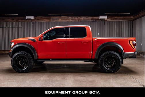 Code Orange Metallic 2022 Ford F-150 Raptor