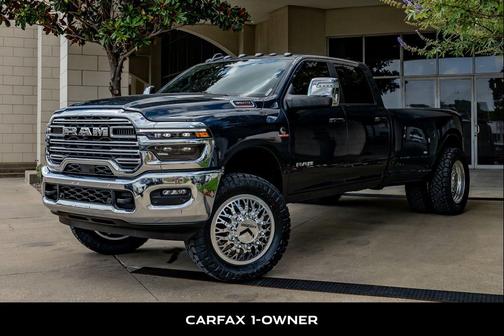 Forged Blue Metallic 2025 RAM 3500 Laramie Crew Cab 4x4 8' Box