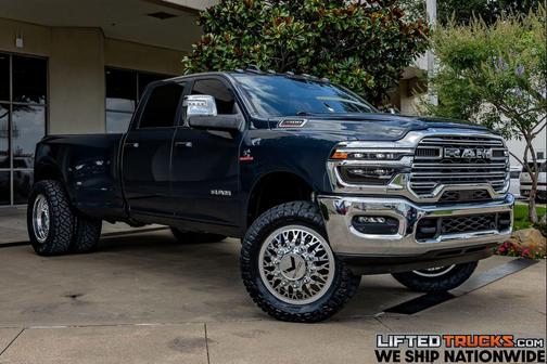 Forged Blue Metallic 2025 RAM 3500 Laramie Crew Cab 4x4 8' Box