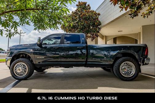 Forged Blue Metallic 2025 RAM 3500 Laramie Crew Cab 4x4 8' Box