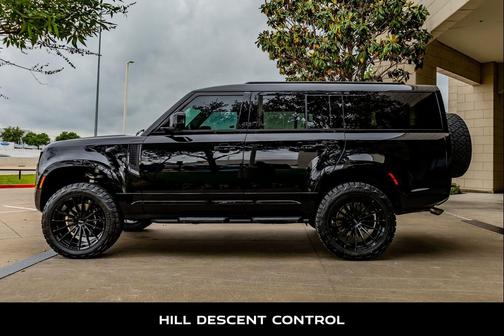 Santorini Black Metallic 2025 Land Rover Defender V8