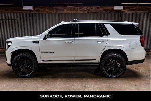 White Frost Tricoat 2023 GMC Yukon Denali Ultimate