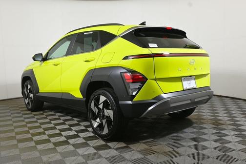 Yellow 2024 Hyundai KONA Limited