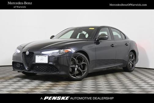 Black Metallic 2023 Alfa Romeo Giulia Ti