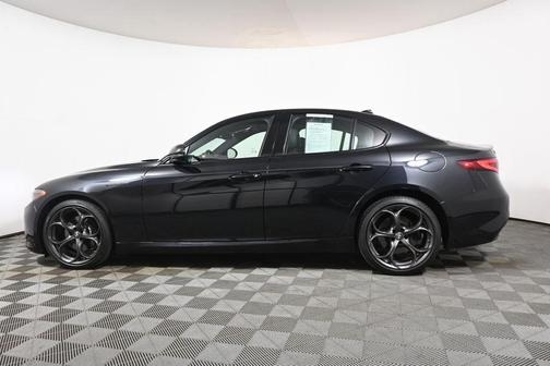 Black Metallic 2023 Alfa Romeo Giulia Ti