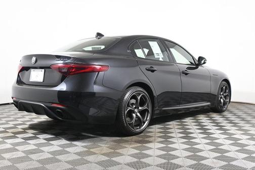 Black Metallic 2023 Alfa Romeo Giulia Ti