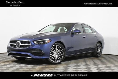 Blue 2026 Mercedes-Benz C-Class C 300 4MATIC