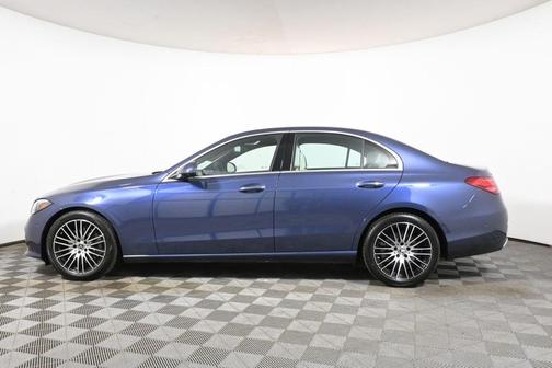 Blue 2026 Mercedes-Benz C-Class C 300 4MATIC