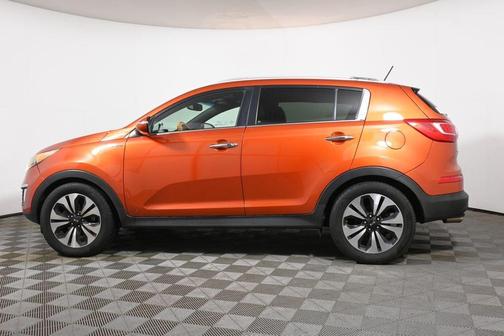 Orange 2011 Kia Sportage SX