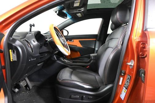 Orange 2011 Kia Sportage SX