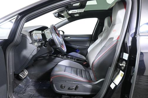 Deep Black Pearl Effect 2024 Volkswagen Golf GTI 2.0T Autobahn