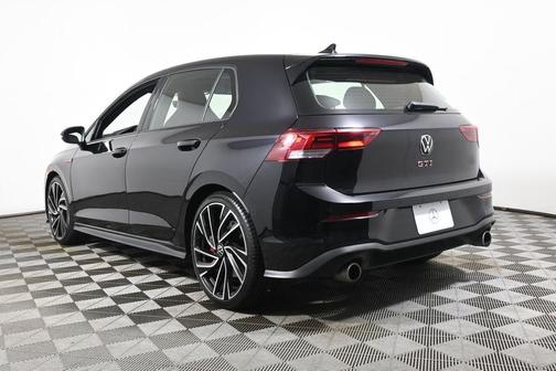 Deep Black Pearl Effect 2024 Volkswagen Golf GTI 2.0T Autobahn