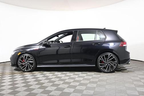 Deep Black Pearl Effect 2024 Volkswagen Golf GTI 2.0T Autobahn