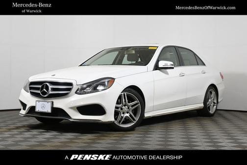 Polar White 2014 Mercedes-Benz E-Class E 350 4MATIC