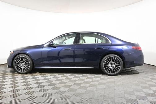 Blue 2026 Mercedes-Benz E-Class E 350 4MATIC
