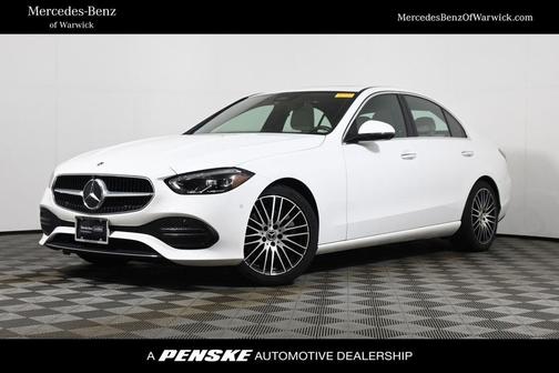 White 2022 Mercedes-Benz C-Class C 300 4MATIC
