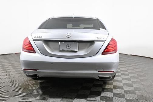 Iridium Silver Metallic 2016 Mercedes-Benz S-Class S 550 4MATIC