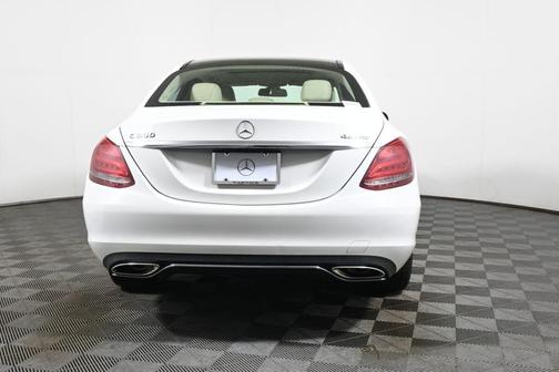Polar White 2015 Mercedes-Benz C-Class C 300
