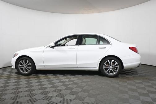 Polar White 2015 Mercedes-Benz C-Class C 300