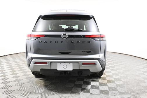 Gun Metallic 2023 Nissan Pathfinder Platinum