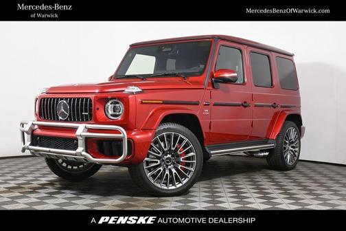 MANUFAKTUR Cardinal Red Metallic 2025 Mercedes-Benz AMG G 63 4MATIC