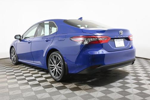 Blue 2023 Toyota Camry XLE