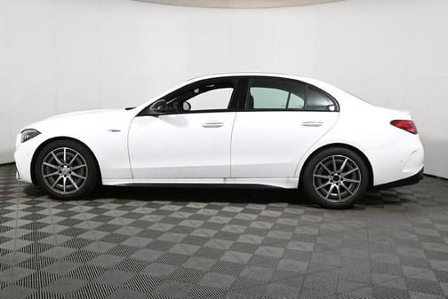 Polar White 2023 Mercedes-Benz AMG C 43 4MATIC