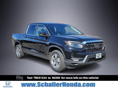 Crystal Black Pearl 2026 Honda Ridgeline RTL