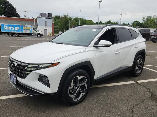 Serenity White Pearl 2023 Hyundai TUCSON Limited
